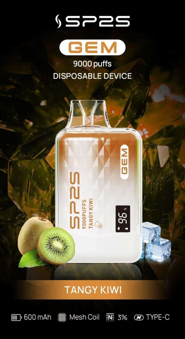 SP2S GEM 9000 PUFFS 拋棄式電子煙 一次性霧化桿