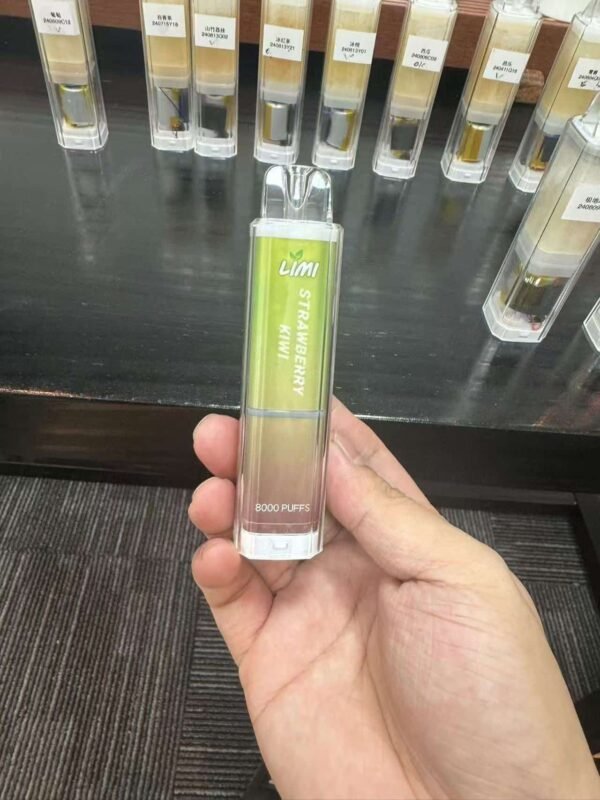 LIMI 8000 PUFFS 發光拋棄式電子煙 台灣電子煙批發