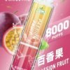 LIMI 8000 PUFFS 發光拋棄式電子煙 台灣電子煙批發