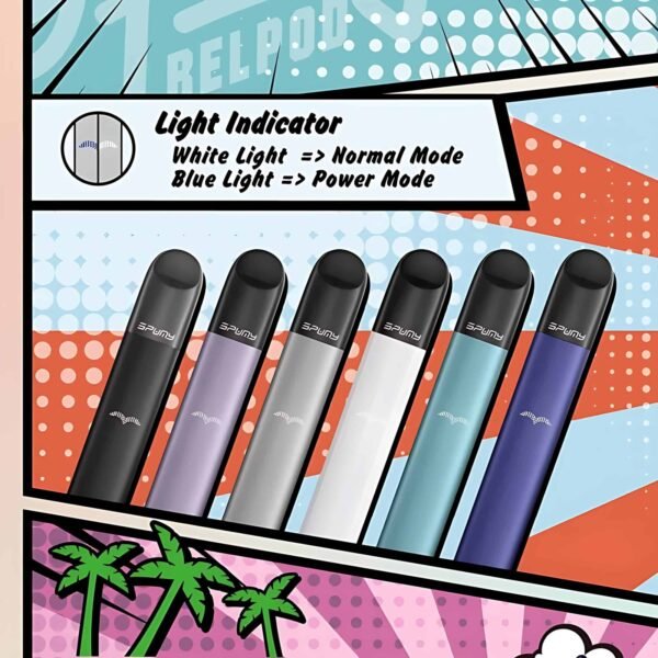 SPUMY主機 新冰熊五代煙桿 通用悅刻Relx五代煙彈