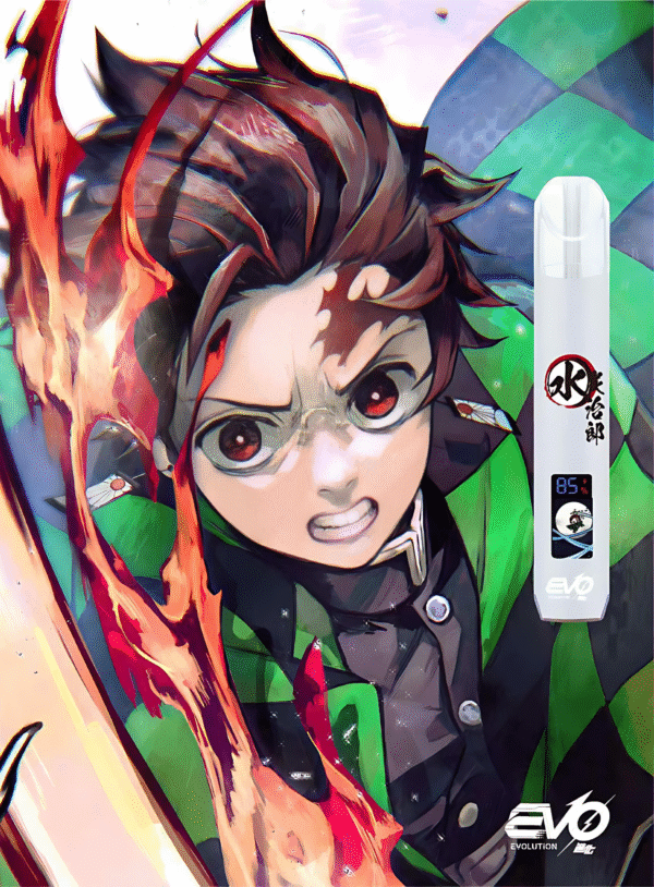 🔥 EVO 鬼滅之刃聯名電子煙主機｜一代通用霧化桿推薦