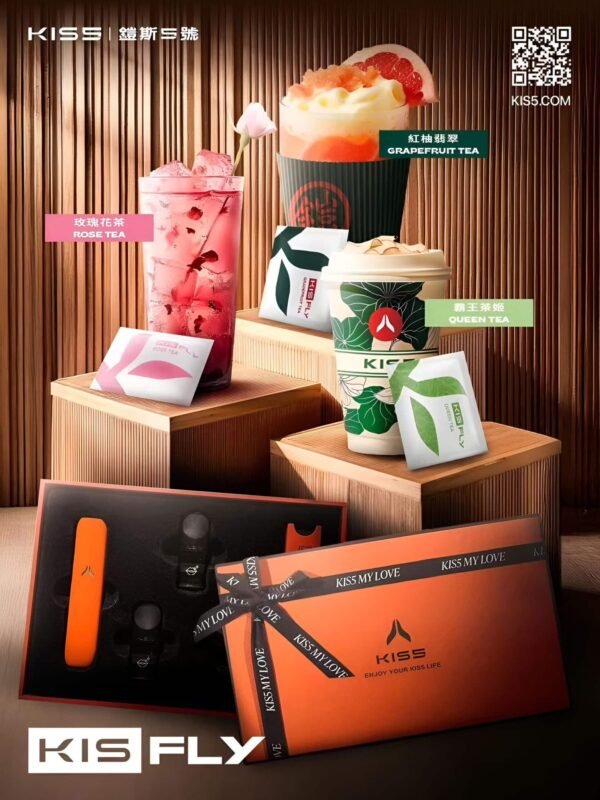 鎧斯二代煙彈 KIS5 FLY霧化彈【通配relx 悅刻主機四五六代】兩顆一組