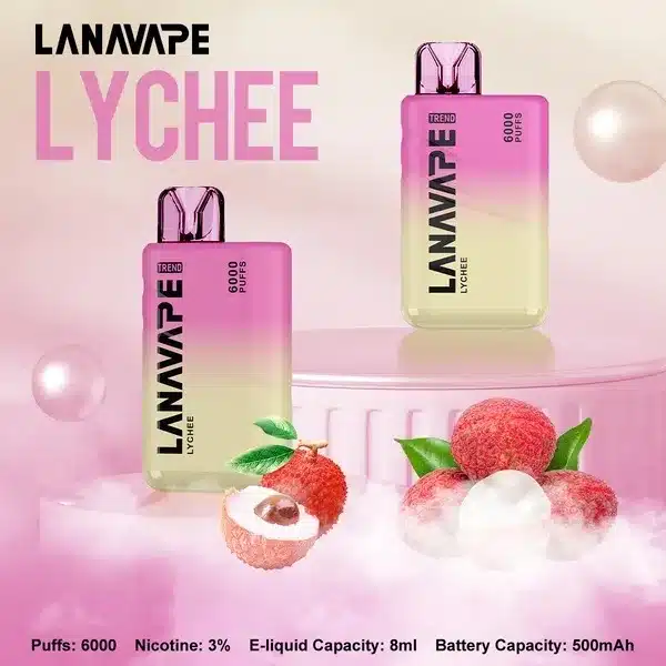 LANA6000 PUFFS 抛棄式電子煙 台灣電子煙推薦